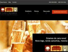 Tablet Screenshot of estiloarte.com.br